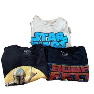 Mens Star Wars T-Shirt Bundle Graphic Tees Lot Of 3 Size Medium